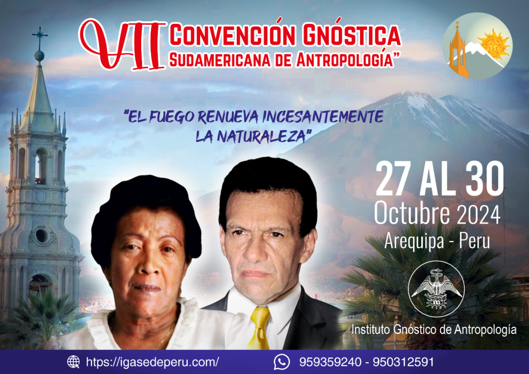 Afiche Convención Gnóstica Suramericana IGA 2024